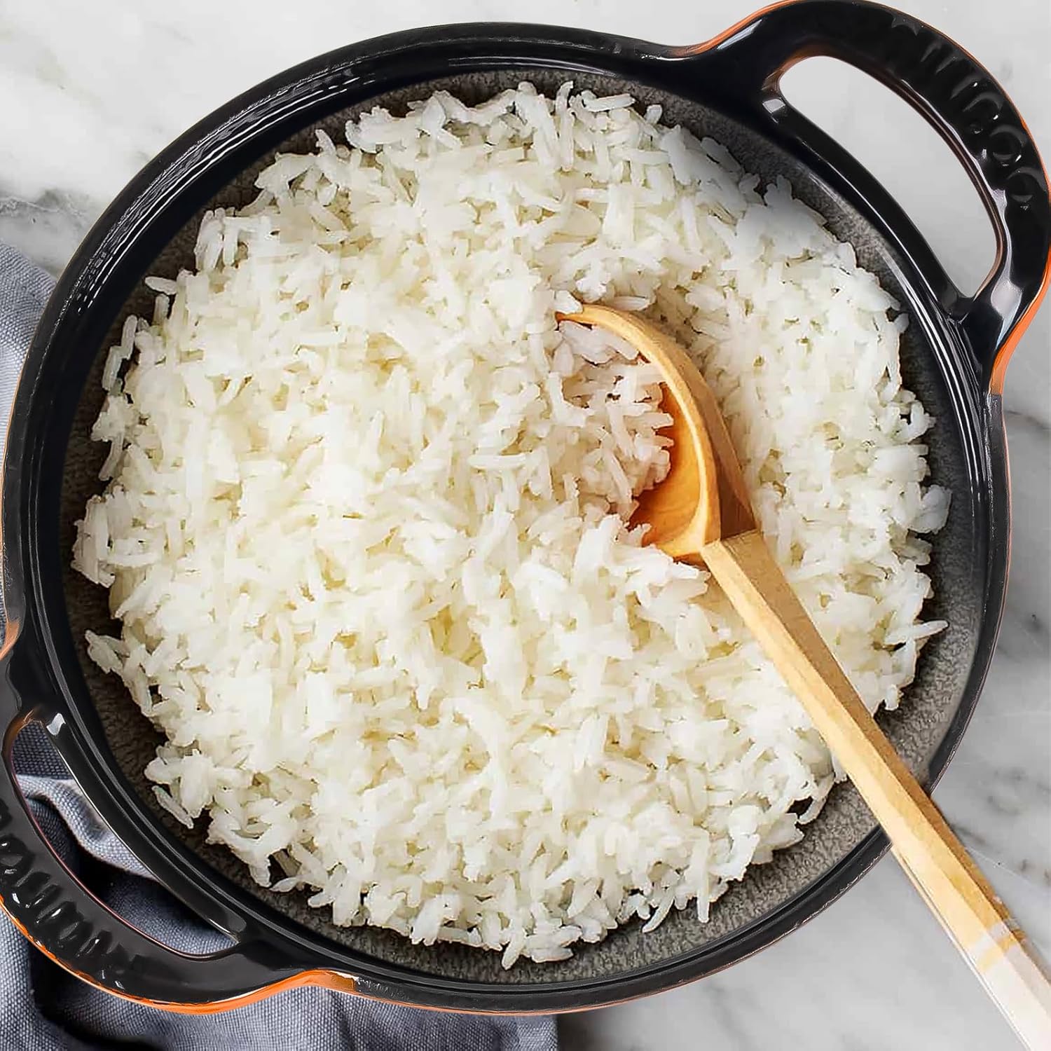 2 QT Black Enameled Cast Iron Dutch Oven,Iron Biryani Pot,Le Creuset,Instant Pot Bakeware Sets, Casserole Dishes for Oven - orange