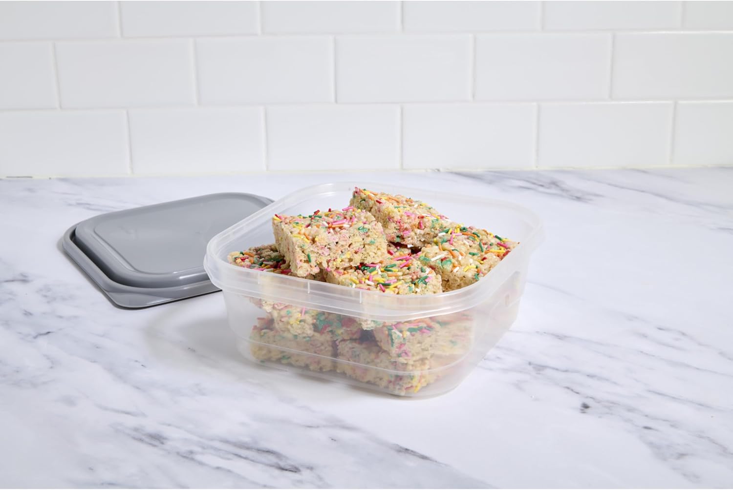 GoodCook EveryWare Extra Large Square Container 2 pack, Made Without BPA